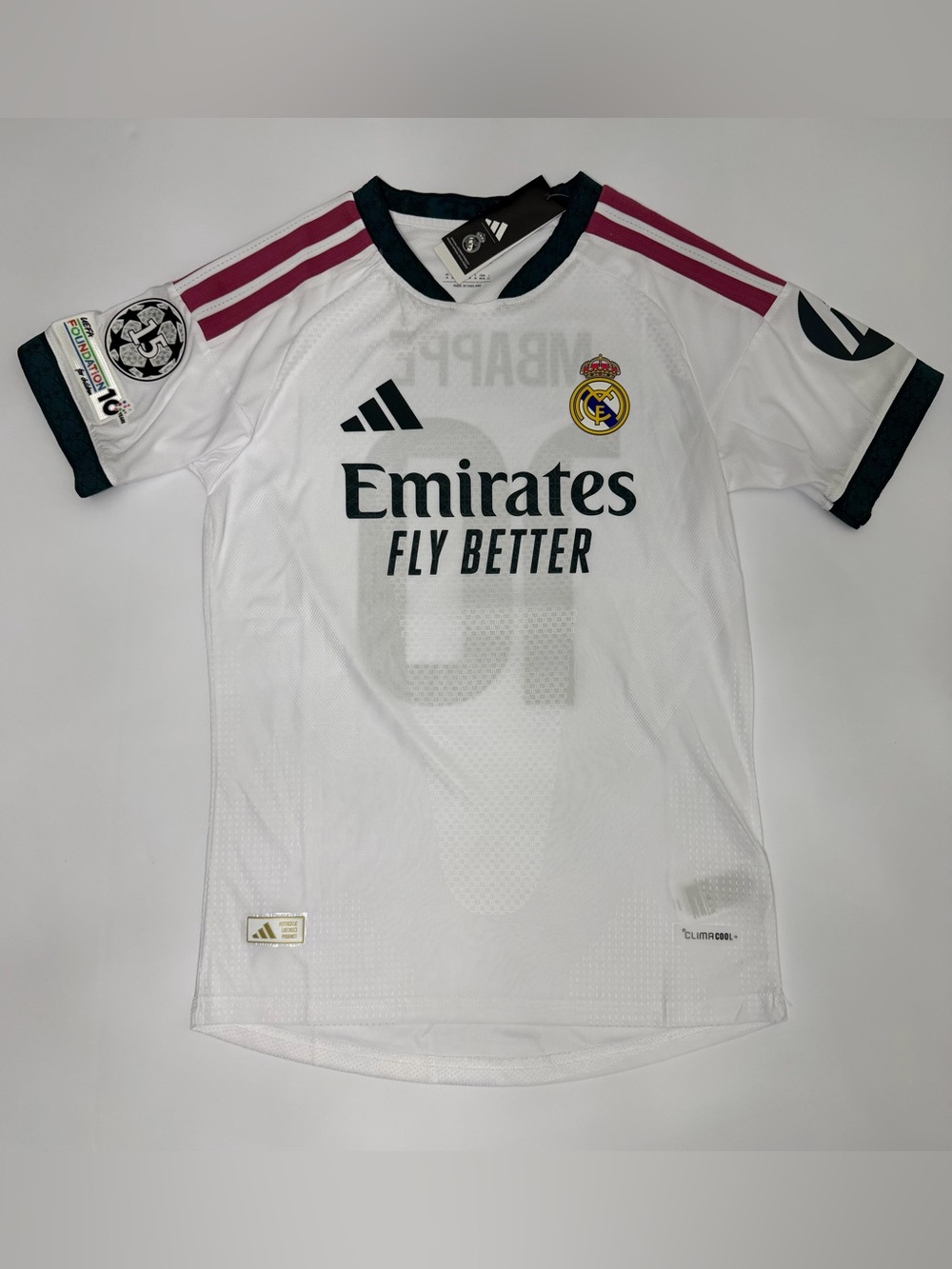 Men’s Real Madrid 2026/27 Home Jersey Mbappe #10